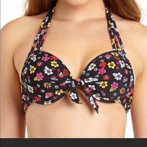 California Waves Underwire Push-Up bikini top